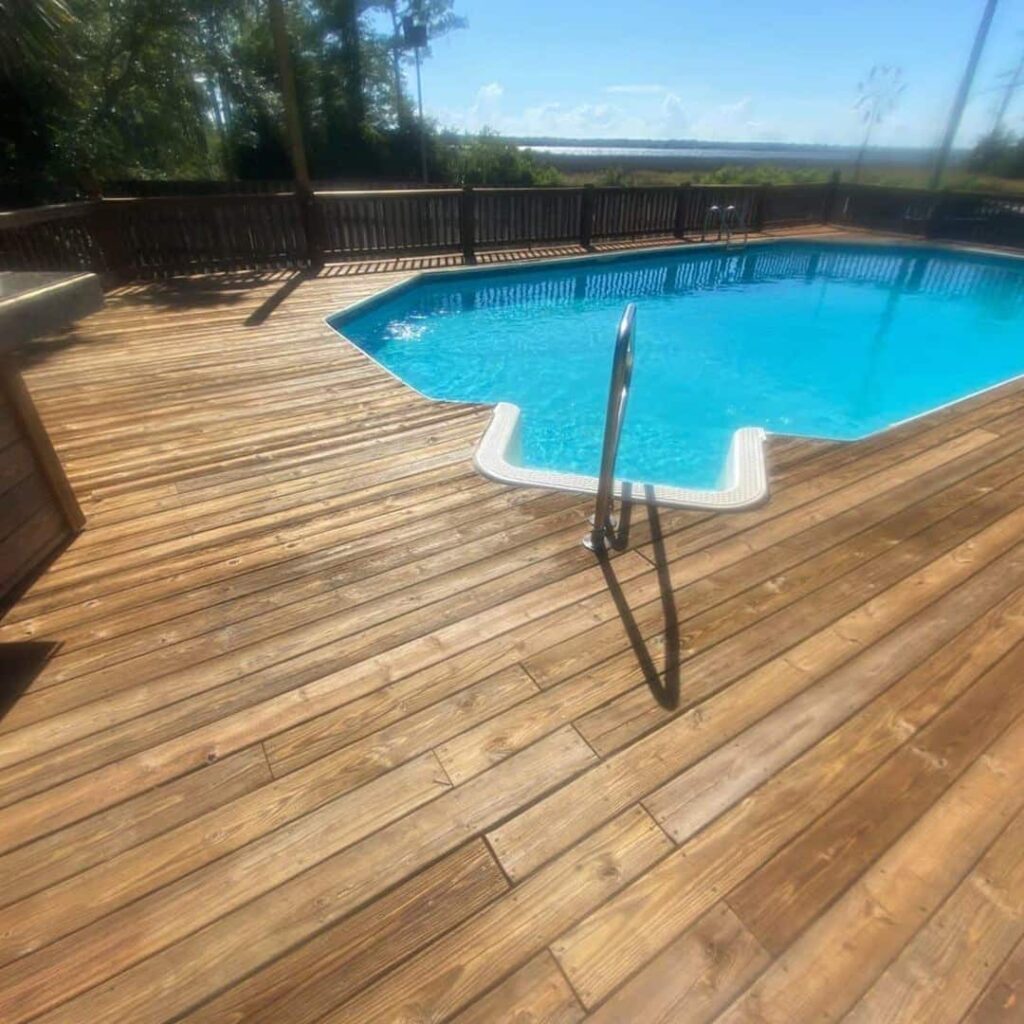 Pool Deck Cleaning Wilmington NC